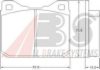 A.B.S. 36104 Brake Pad Set, disc brake